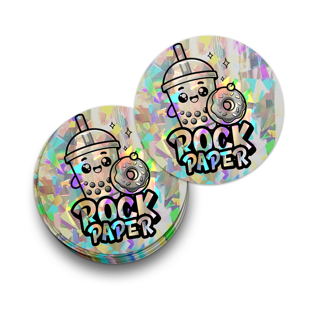 Cracked Ice Stickers