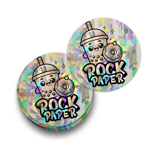 Cracked Ice Stickers