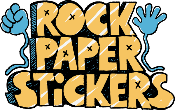 Rock Paper Stickers